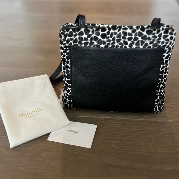 NWT Hammitt Duke Dapple Calf Hair Crossbody Bag - Picture 6 of 8